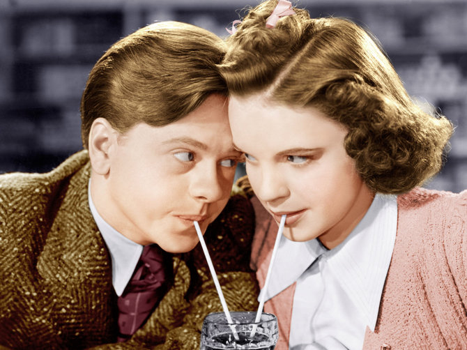AOP nuotr./Judy Garland ir Mickey Rooney 1939-aisiais