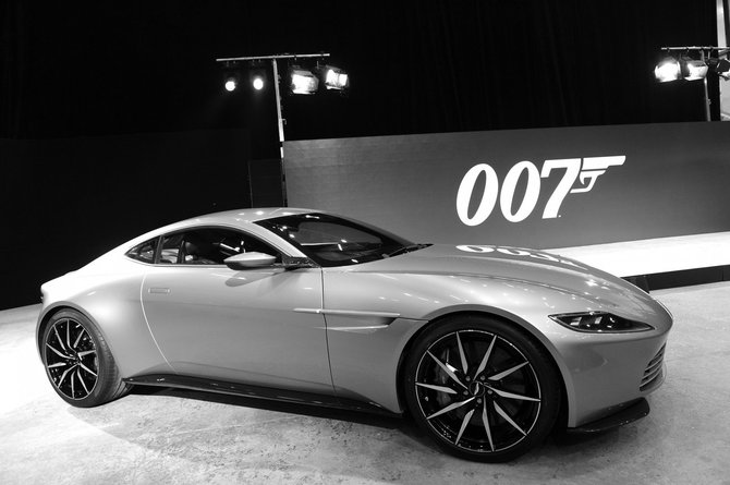 „Scanpix“ nuotr./Džeimso Bondo automobilis „Aston Martin DB-10“