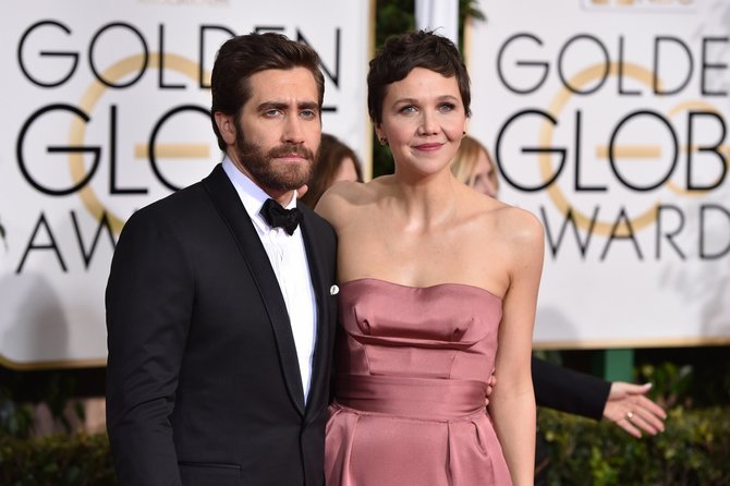 „Scanpix“/AP nuotr./Jake'as Gyllenhaalas ir Maggie Gyllenhaal