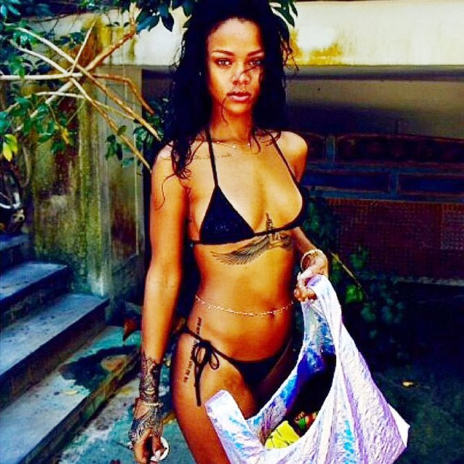 „Scanpix“/Xposurephotos.com nuotr./Rihanna