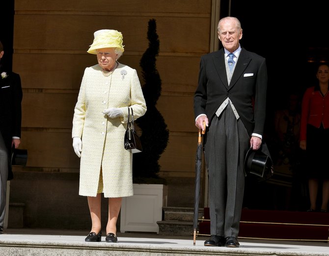 „Reuters“/„Scanpix“ nuotr./Karalienė Elizabeth II ir princas Philipas