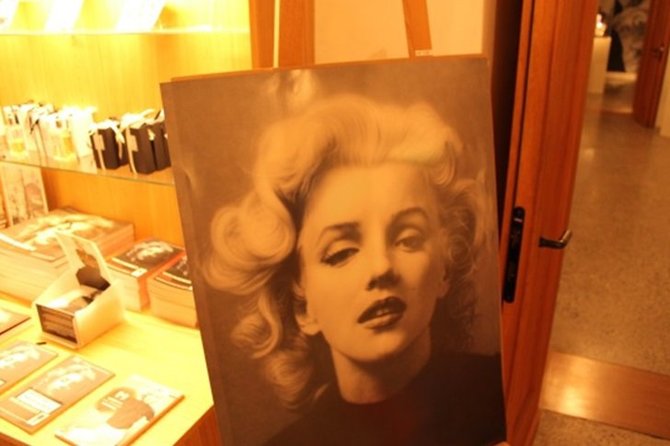 Linos Anušauskienės nuotr./Marilyn Monroe portretas