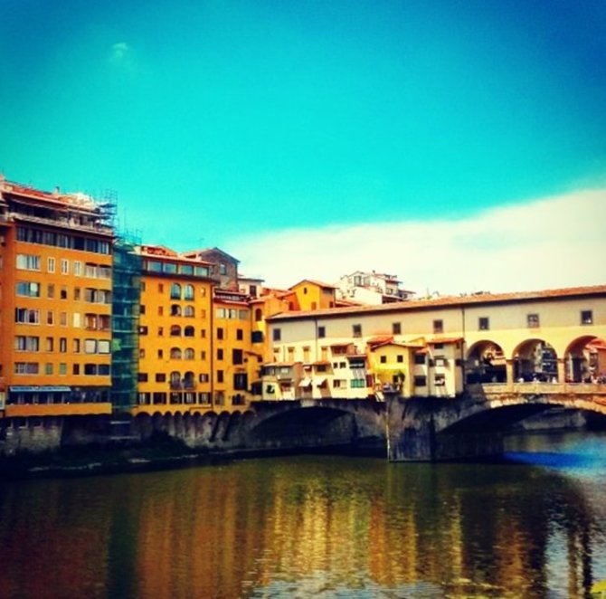 Asmeninio albumo nuotr./Florencijos senasis tiltas