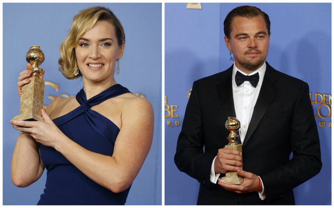 „Scanpix“ nuotr./Kate Winslet ir Leonardo DiCaprio