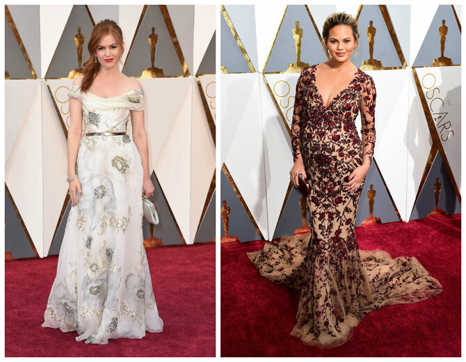 „Scanpix“ nuotr./Isla Fisher ir Chrissy Teigen