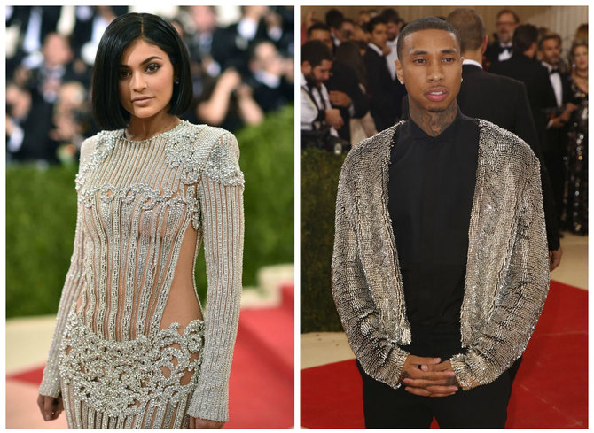 „Scanpix“ nuotr./Kylie Jenner ir Tyga