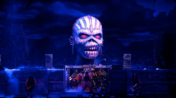 Grupės archyvo nuotr./„Iron Maiden“ monstras Eddie