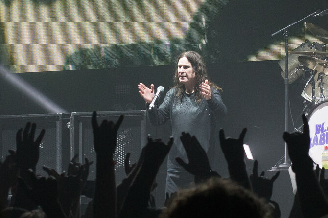 Žmonės.lt nuotr./„Black Sabbath“ koncertas Rygoje