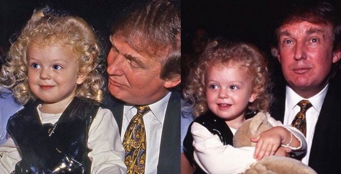 „Instagram“ nuotr./Donaldas Trumpas su dukra Tiffany