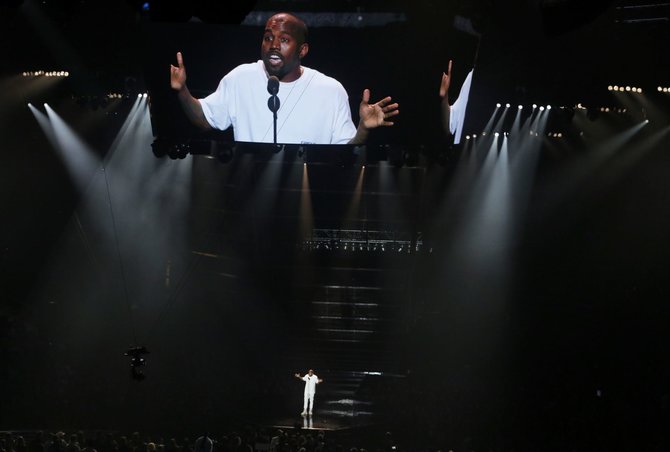 „Reuters“/„Scanpix“ nuotr./Kanye Westas