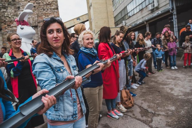 Liudo Barono nuotr./Festivalio „Loftas Fest“ akimirka