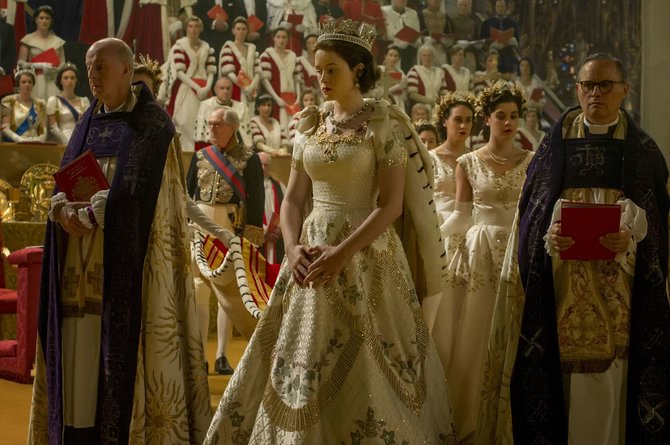 Vida Press nuotr./Claire Foy karalienę Elizabeth II vaidino seriale „Karūna“