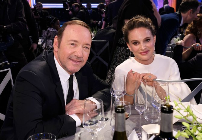 AFP/„Scanpix“ nuotr./Kevinas Spacey ir Natalie Portman