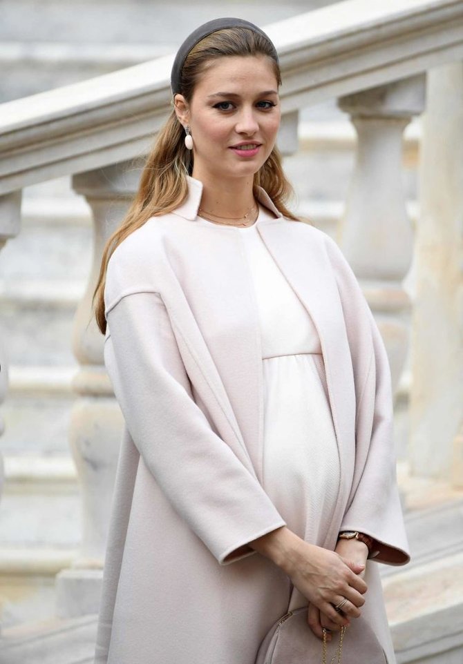 „Scanpix“/„SIPA“ nuotr./Beatrice Borromeo pernai lapkritį per Nacionalinės Monako dienos minėjimą