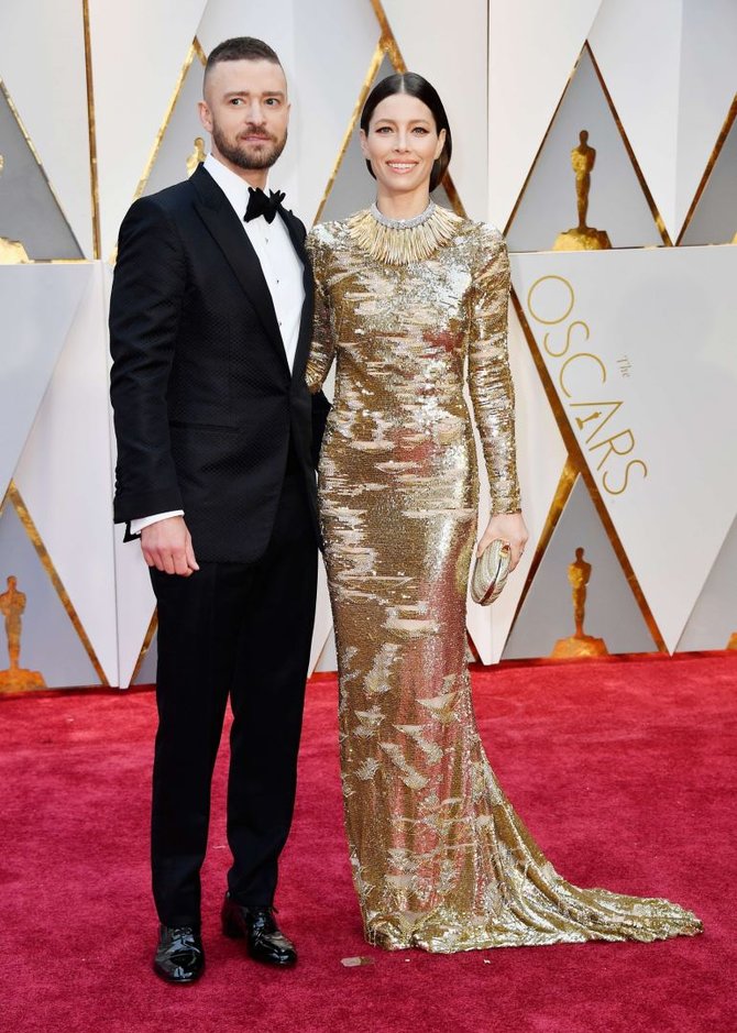 AFP/„Scanpix“ nuotr./Jessica Biel ir Justinas Timberlake'as