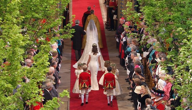 „Scanpix“ nuotr./Princo Williamo ir Kate Middleton vestuvės
