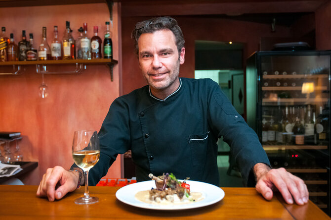 Vytauto Pilkausko nuotr. /„Michelin“ žvaigždę pelnęs virtuvės šefas Danilo Bianco
