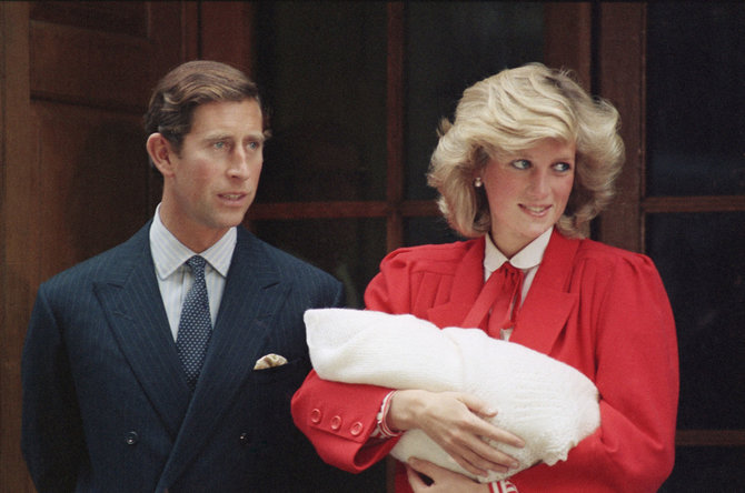 „Scanpix“/AP nuotr./Princas Charlesas ir princesė Diana (1984 m.)