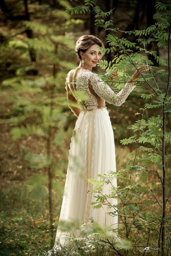Viktoro Morozovo nuotr./Vestuvinių suknelių fotosesija