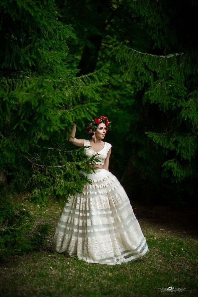 Viktoro Morozovo nuotr./Vestuvinių suknelių fotosesija