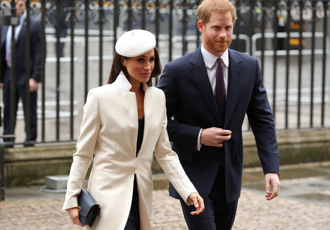 AFP/„Scanpix“ nuotr./Princas Harry su Meghan Markle