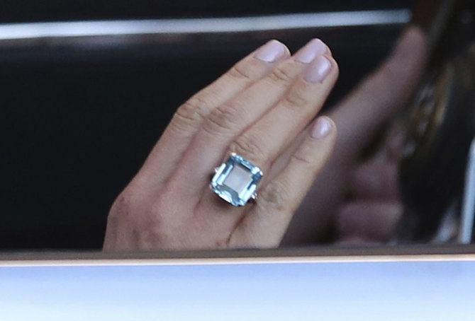 „Scanpix“/AP nuotr./Meghan Markle su princesės Dianos žiedu
