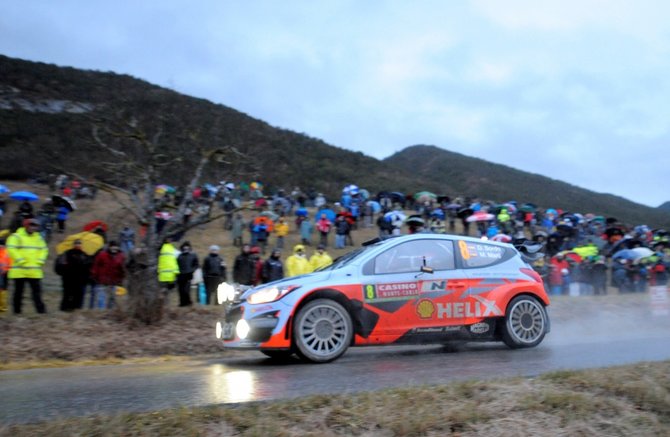 „Scanpix“ nuotr./WRC Monte Karlo ralis