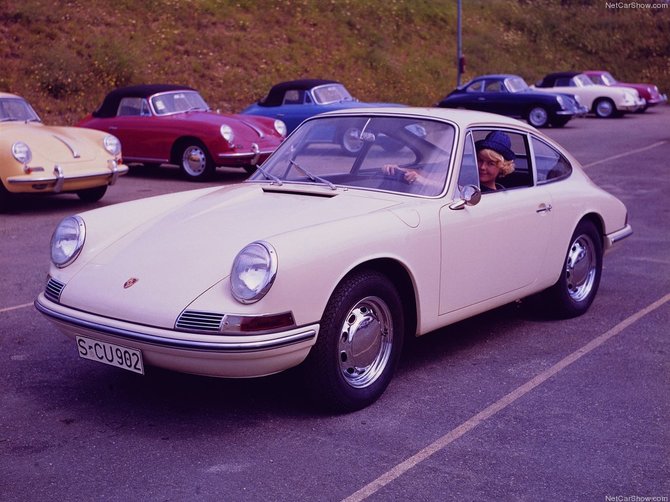 Gamintojo nuotr./Pirmasis „Porsche 911 Coupe“