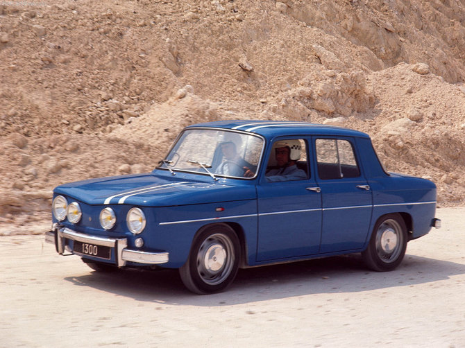 Gamintojo nuotr./1967-ųjų „Renault 8 Gordini“