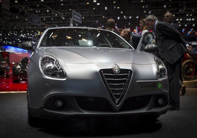 Irmanto Gelūno/15min.lt nuotr./„Alfa Romeo Giulietta Quadrifoglio Verde“