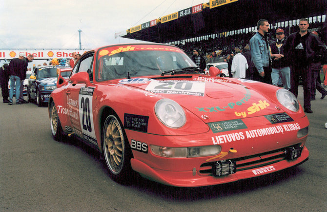 Asmeninio archyvo nuotr./1998 m. „Niurburgring“