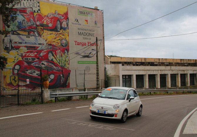 „Flameris Racing ENEOS“ komandos nuotr./Buvusioje „Targa Florio“ lenktynių trasoje