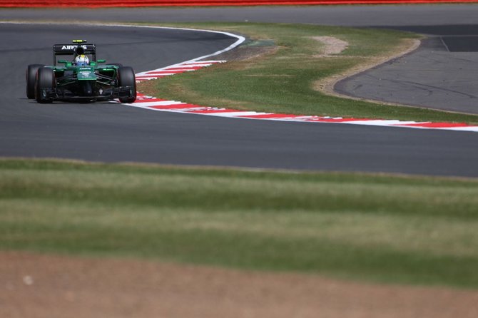 „Scanpix“ nuotr./„Formulės-1“ penktadienio treniruotės Silverstone