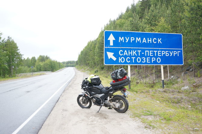 Aido Bubino nuotr./Keliautojų akimirkos Murmanske