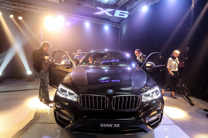 Juliaus Kalinsko/15min.lt nuotr./Naujojo BMW X6 pristatymas Lietuvoje