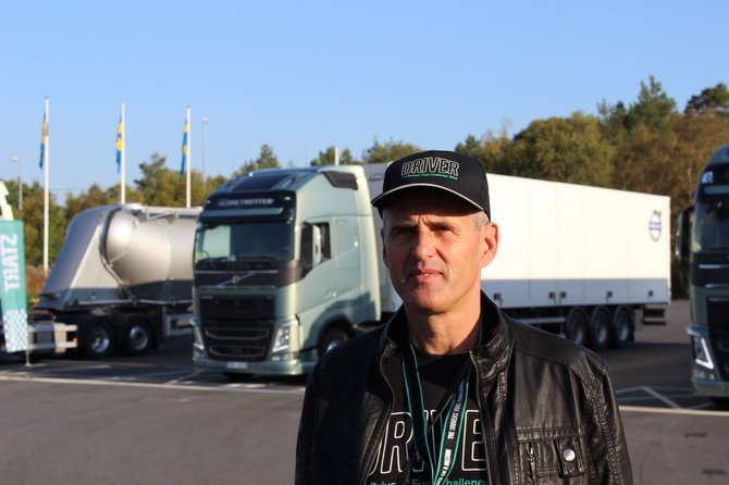 „Volvo Trucks“ nuotr./Lietuvos atstovas Jonas Gudauskas iš UAB „Gran Taralrud“ pasauliniame finale užėmė 4-6 vietas
