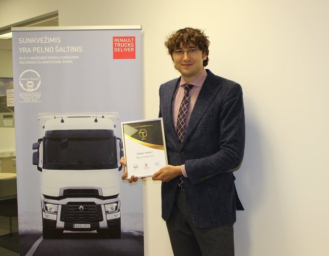Nedas Jakniūnas, „Renault Trucks“ Baltijos regiono pardavimo vadovas