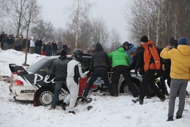 Eriko Ovčarenko/15min.lt nuotr./„Halls Winter Rally“ šeštadienis
