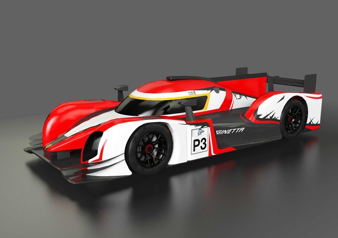 „Speed Factory Racing“ komandos automobilis „Ginetta Juno LMP3“