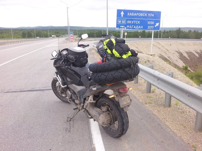 AIdo Bubino motociklas Rusijoje