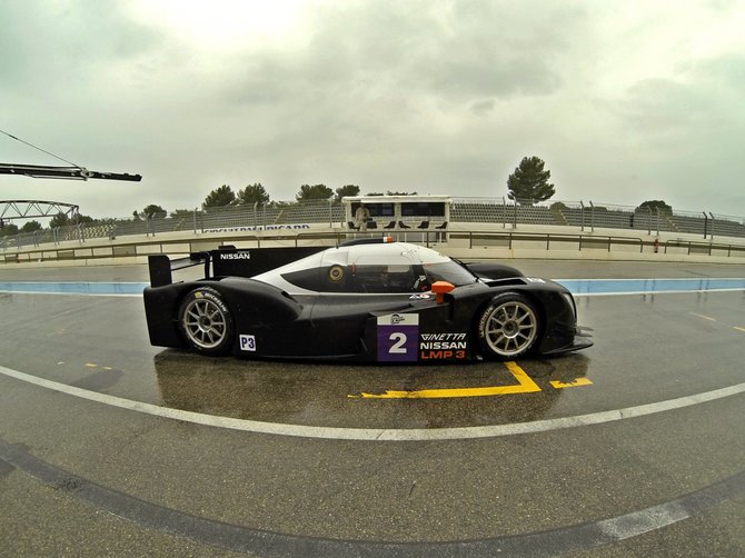 Pirmieji „Le Mans series“ čempionatui sukurto „Ginetta“ bandymai