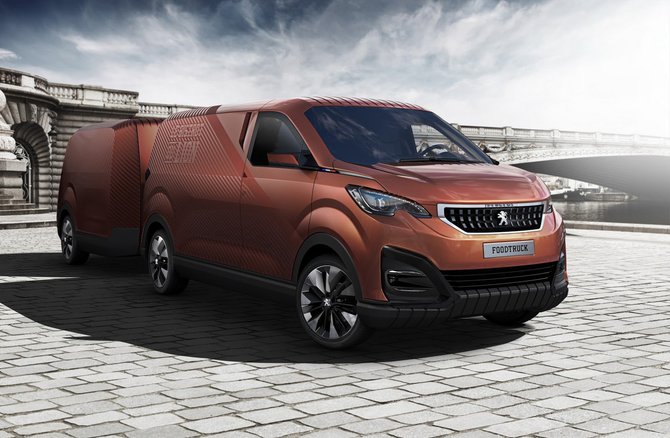 „Peugeot Foodtruck“ koncepcinis automobilis