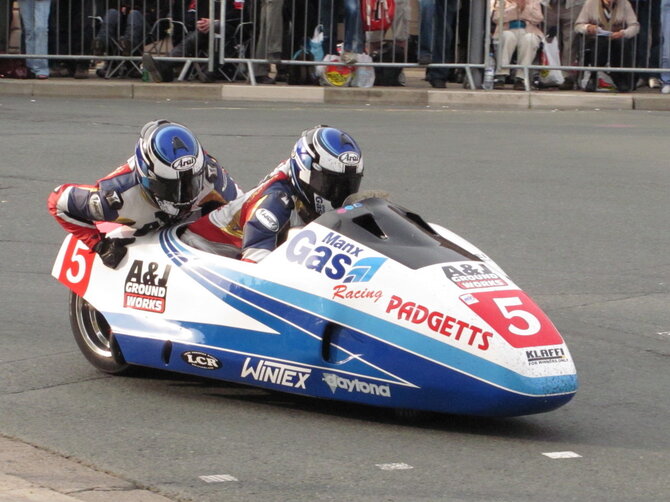 „Sidecar“ motociklas