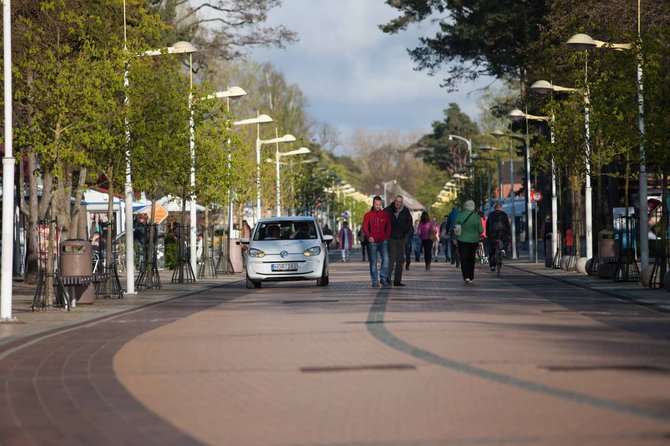 Algirdo Venskaus/Waska.lt nuotr./Elektromobilių lenktynės Vilnius-Palanga „Pasikrauk“