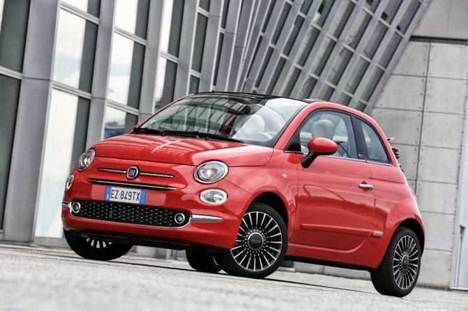 „Fiat“ nuotr./Atnaujintas „Fiat 500“