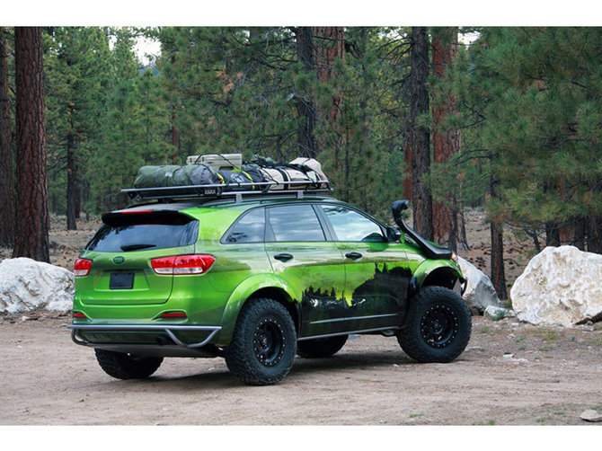 KIA nuotr./„KIA PacWest Adventure Sorento“