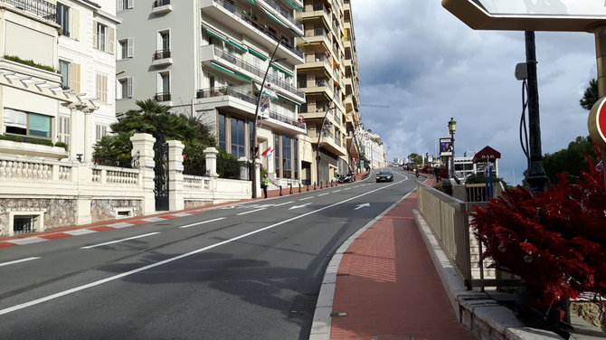 Monako gatvės