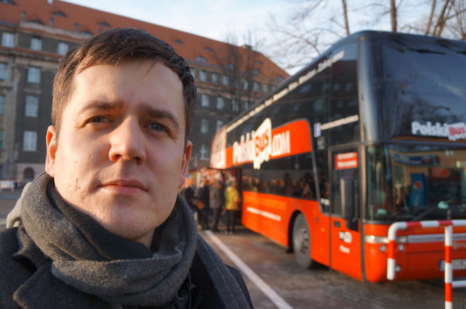 Marijaus Gailiaus nuotr./Per Lenkiją bene labiausiai apsimoka keliauti autobusais