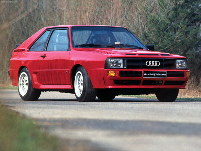 „Audi“ nuotr./„Audi Quattro“