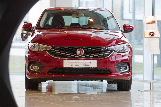 „Fiat Tipo“ pristatymas „Autobrava“ salone